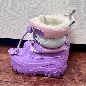 Toddler Girl Snow Winter Boots 7/8c